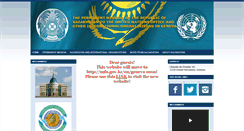 Desktop Screenshot of kazakhstan-geneva.ch