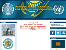 Tablet Screenshot of kazakhstan-geneva.ch